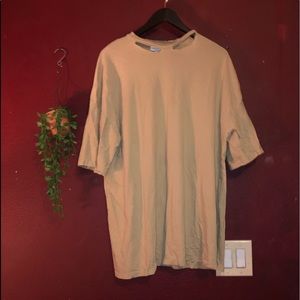 Distressed t-shirt dress from Nordstrom.